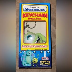 monsters, inc disney pixar keychain